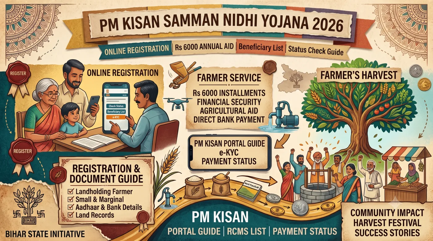 PM Kisan Samman Nidhi Yojana 2026 PM Kisan Samman Nidhi Yojana 2026