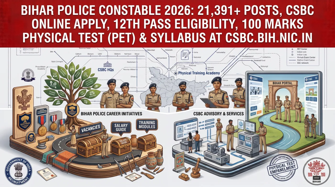 Bihar Police Constable 2026 Bihar Police Constable 2026