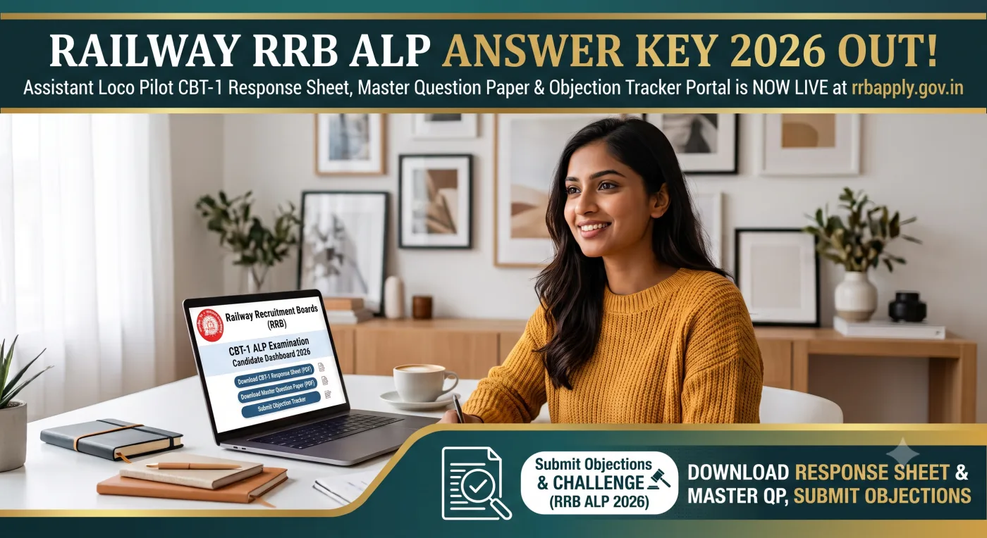 Railway RRB ALP Answer Key 2026