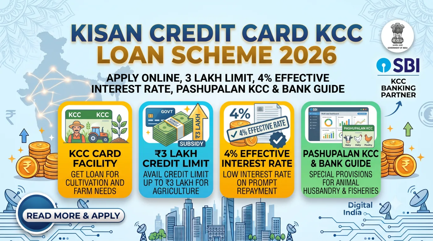 Kisan Credit Card KCC Loan Scheme 2026 Kisan Credit Card KCC Loan Scheme 2026