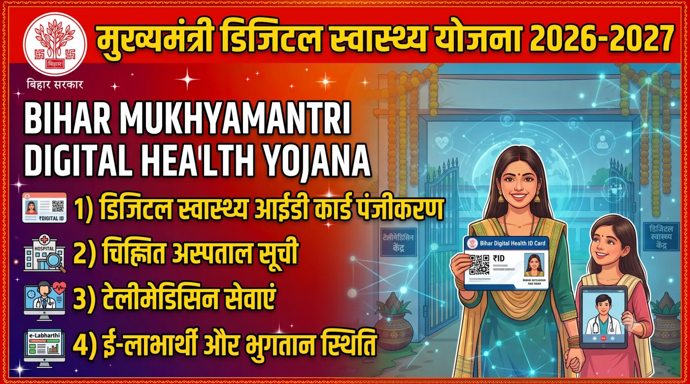 Bihar Mukhyamantri Digital Health Yojana 2026-2027