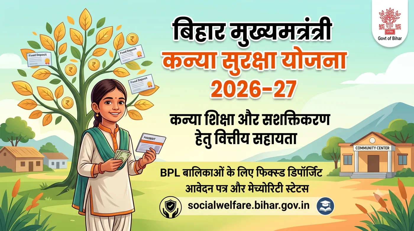 Bihar Mukhyamantri Kanya Suraksha Yojana 2026-2027