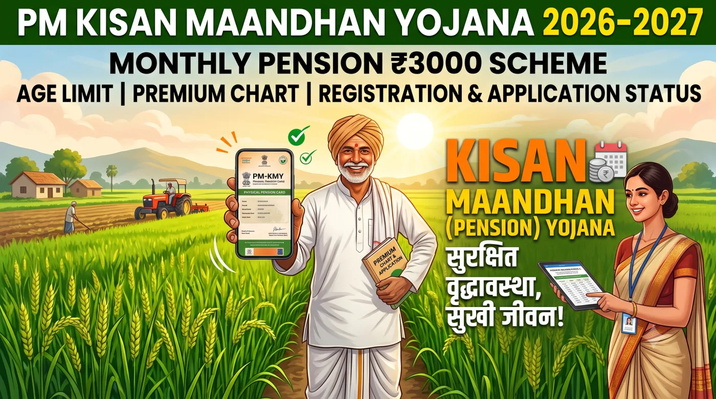 PM Kisan Maandhan Yojana 2026-2027