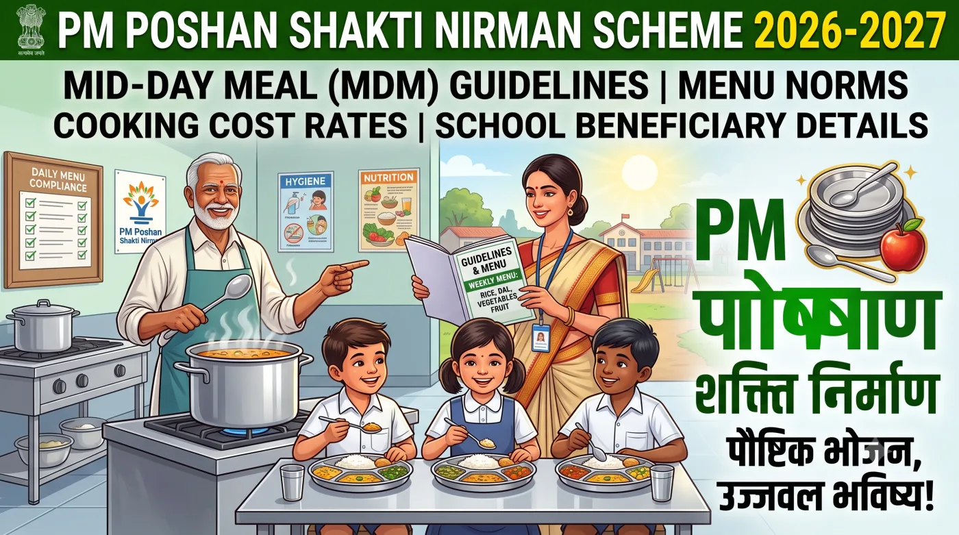 PM Poshan Shakti Nirman Scheme 2026-2027