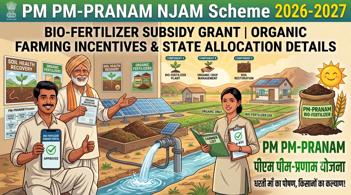 PM PM-PRANAM Scheme 2026-2027