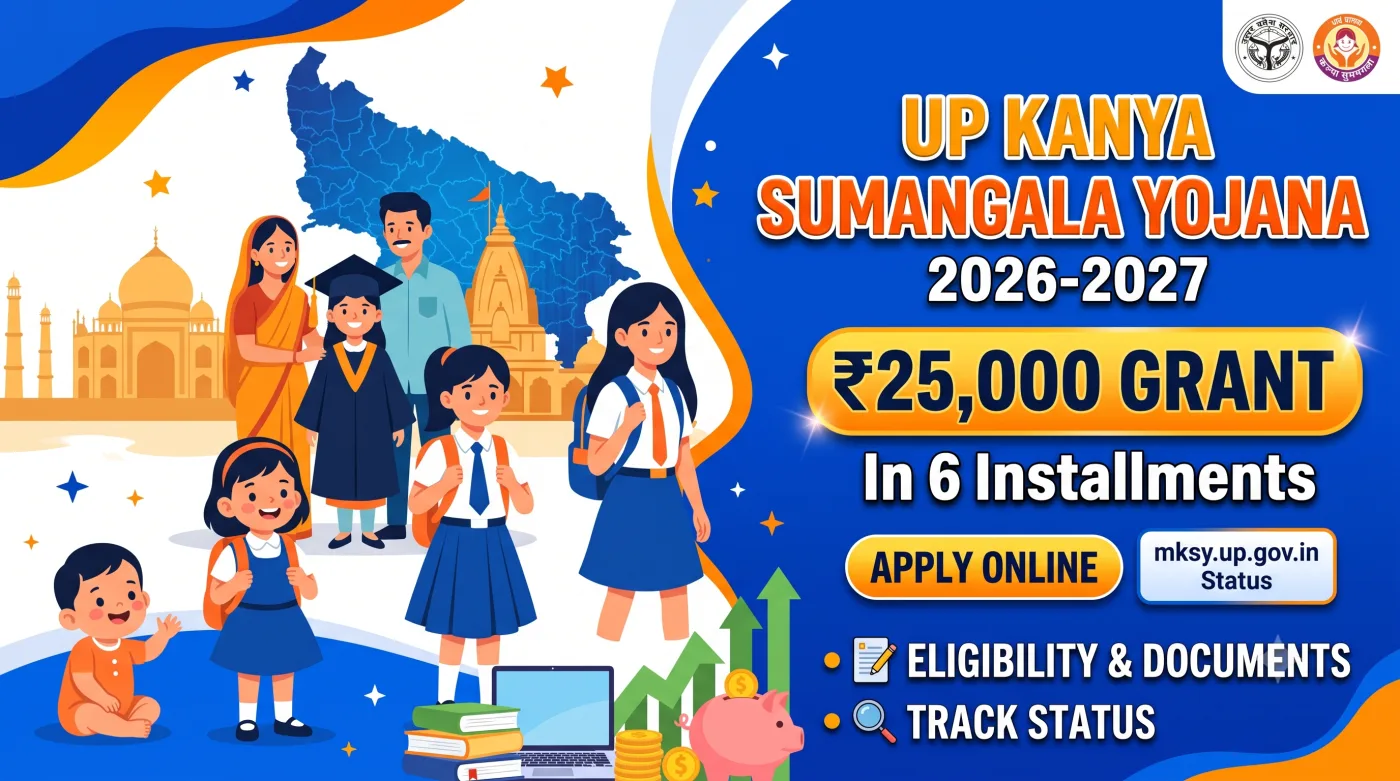UP Kanya Sumangala Yojana 2026-2027 UP Kanya Sumangala Yojana 2026-2027