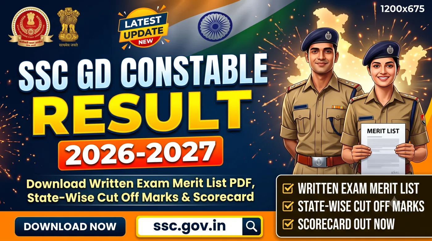 SSC GD Constable Result 2026-2027