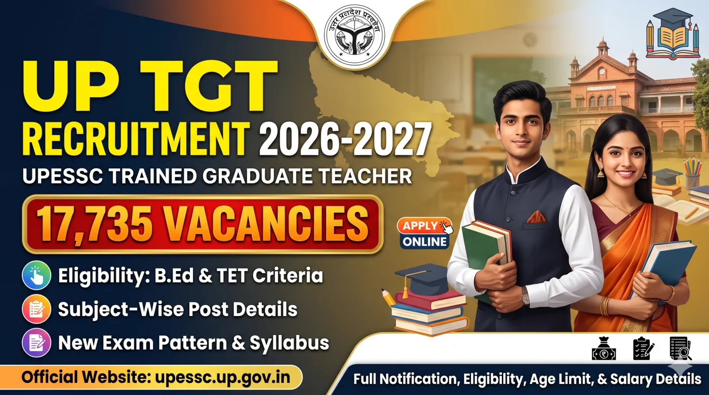 UPESSC UP TGT Recruitment 2026-2027