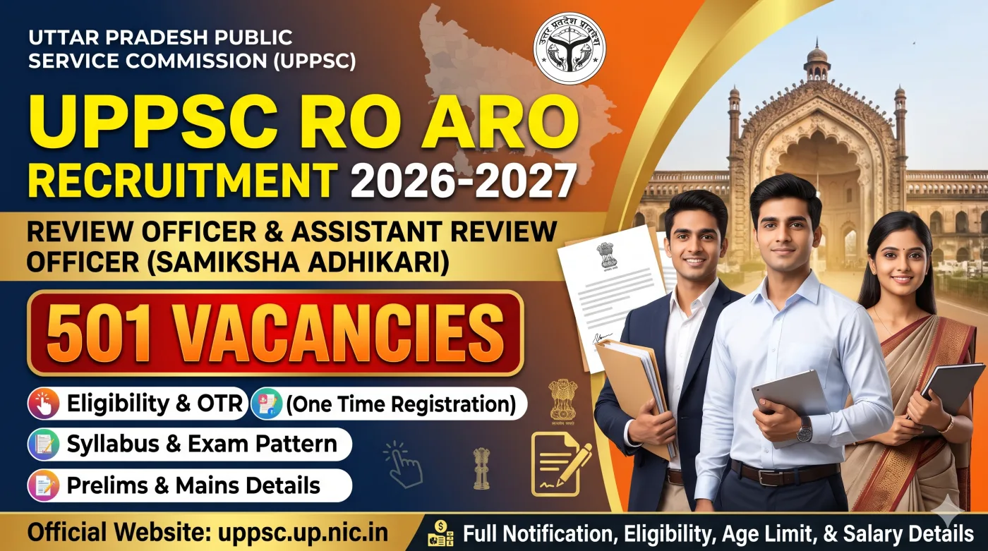 UPPSC RO ARO Recruitment 2026-2027