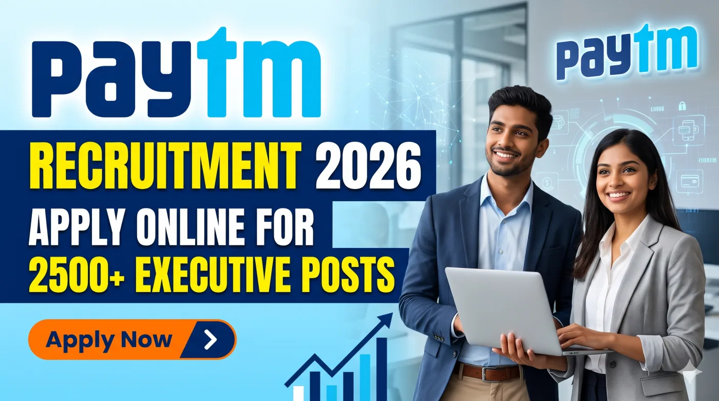 Paytm Recruitment 2026